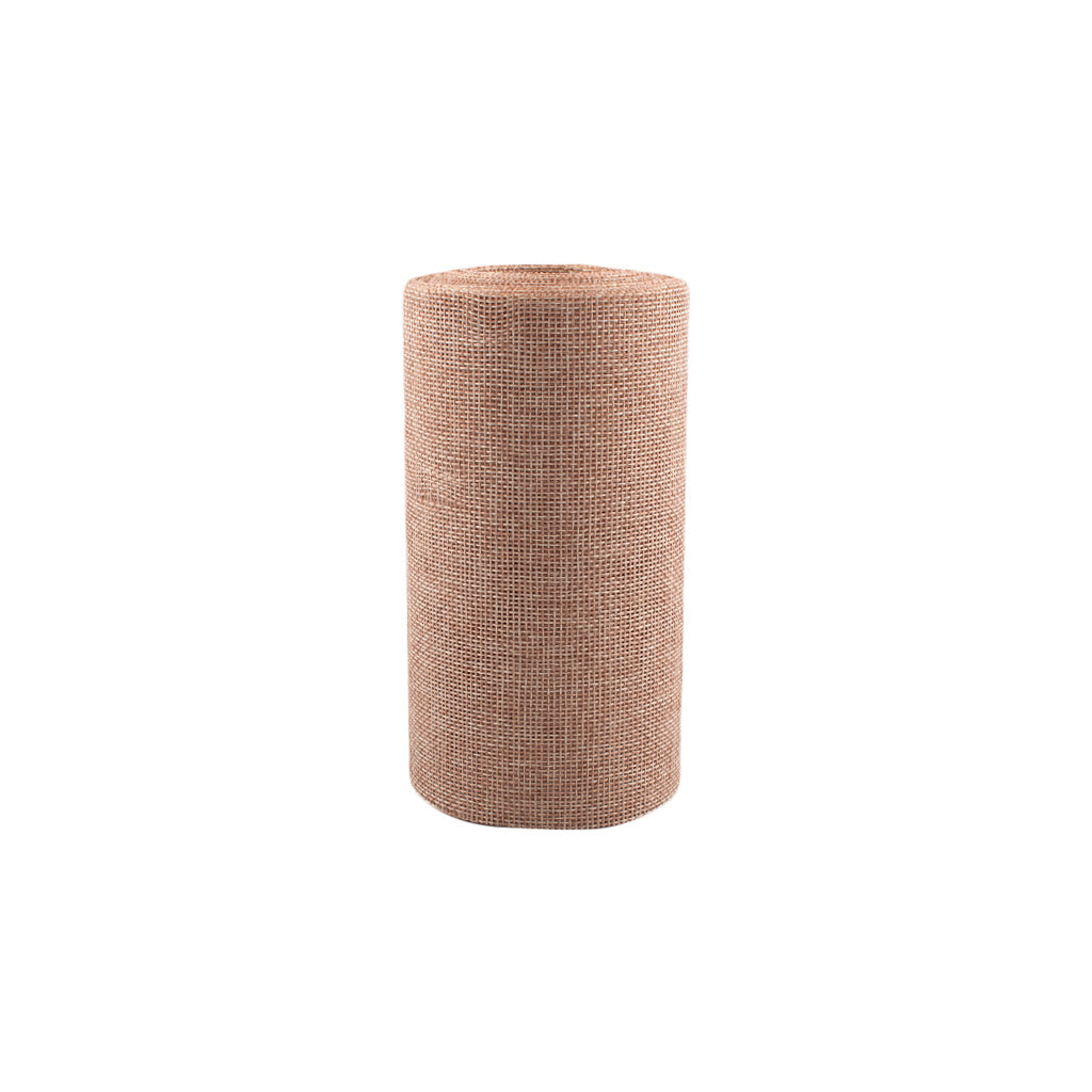 Rollo Cinta Textil Yute Natural – 50mm x 15m